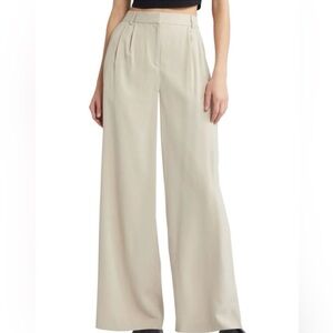 Open Edit Cream Wide-Leg Pants - NWOT
